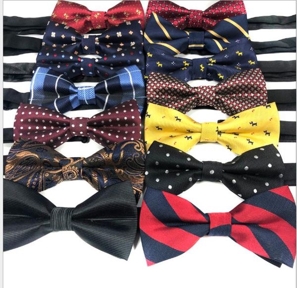

a bow tie for men's business suits in english and korean versions, Blue;purple