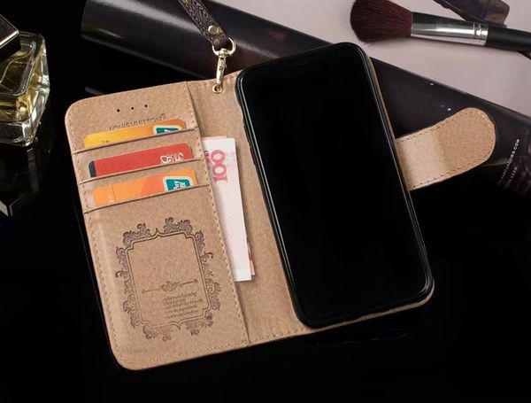 

Роскошный кожаный бумажник чехол для iPhone 11 Pro Max X XS Max XR 8 7 6 6S Plus чехол для Samsung Galaxy S10