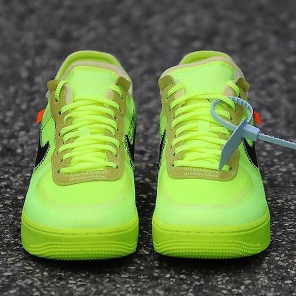 nike air force 1 hombre amarillo