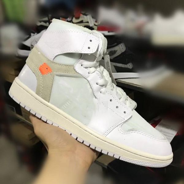 

2019 new quality new jumpman 1 chicago red powder blue unc men and women basketball shoes white sport sneakers