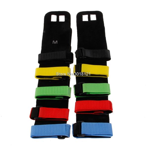 

synthetic leather hand grip crossfit gymnastics guard palm protectors glove pull up bar drop ship