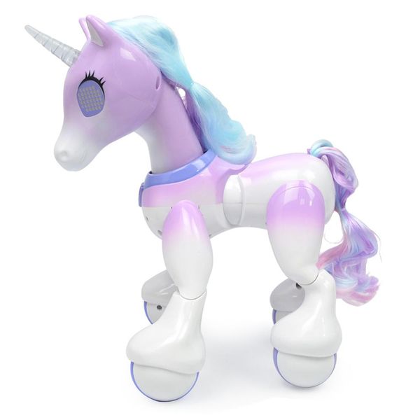 

creative remote control horse unicorns robot cute animal intelligent induction electric model pet robotics educational kids toys