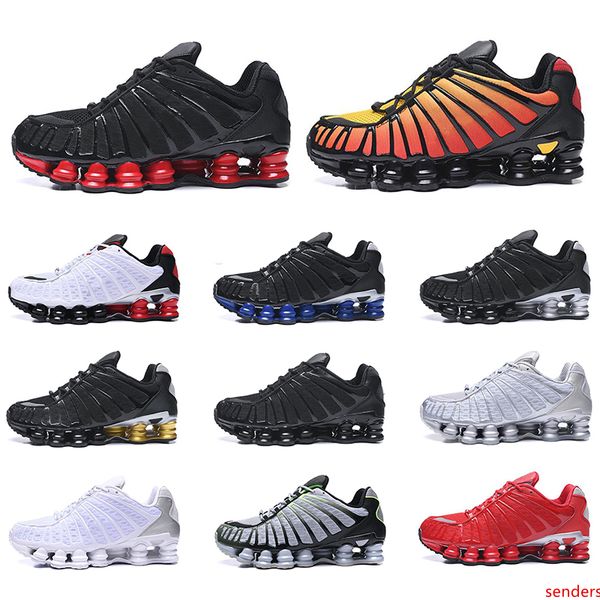 

tl running shoes oz nz r4 triple black white clay orange blue metallic silver university red mens trainer sport sneakers size 7-12