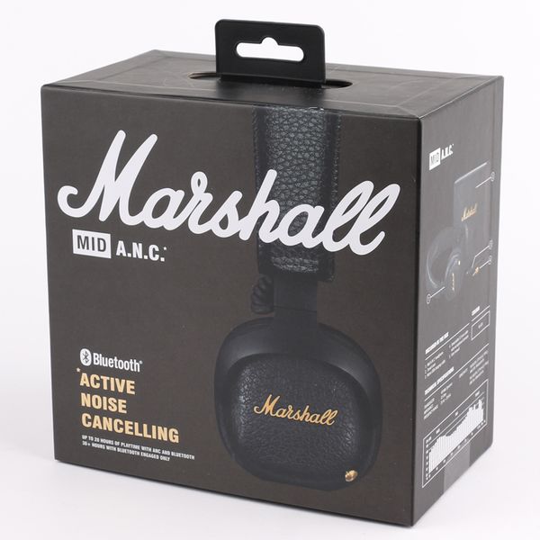 

marshall mid anc bluetooth-наушники с активным шумоподавлением беспроводные dj-наушники с глубоким басом игровая гарнитура для iphone smart
