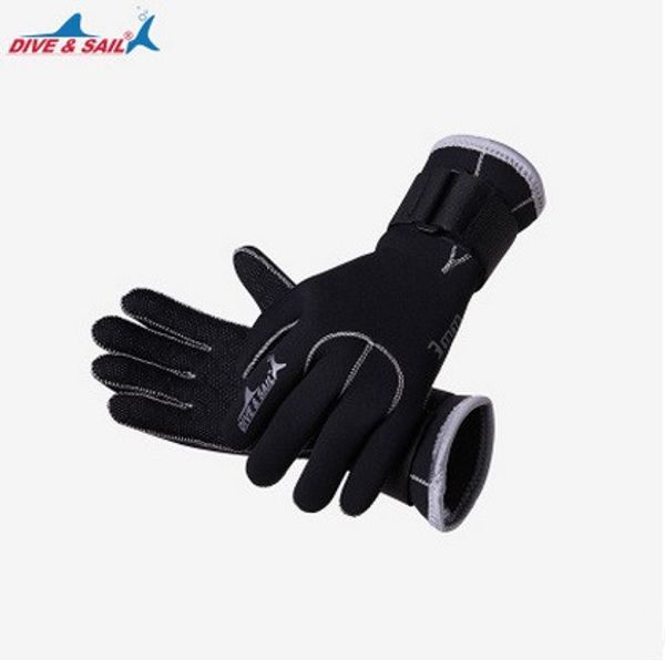 

neoprene scuba dive swim gloves snorkeling equipment 3mm anti scratch keep warm wetsuit material winter swim spearfishing