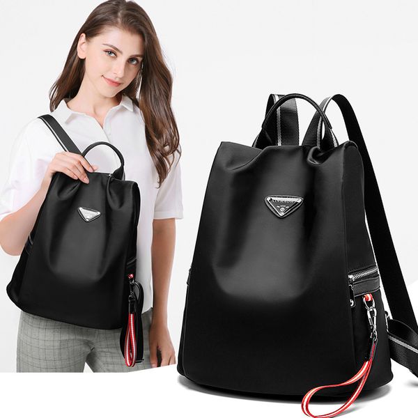

2020 new oxford women backpack multisfuctionals students backpacks casual waterproof polyester nylon backpack woman
