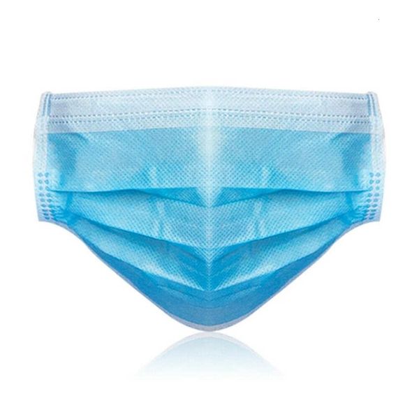 

на складе 2020 горячие продажи быстрая доставка party mask маска синий 3 слойный facefor personal care non woven face