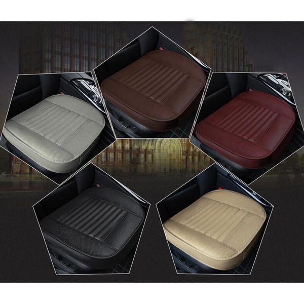 

universal for auto chair cushion car front seat cover car seat cover breathable pu leather pad mat four seasons anti slip mat