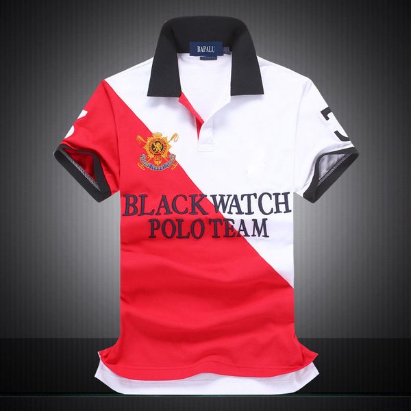 

us size polo shirt city custom fit mesh мужская футболка black watch polo team custom fit s m  xl xxl 2xl, White;black