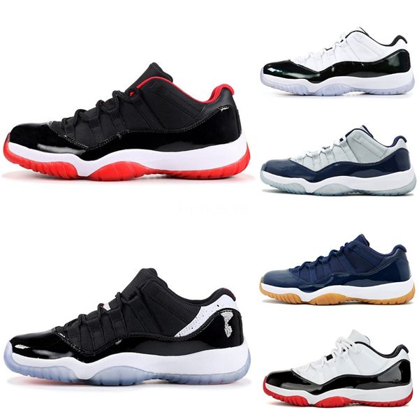 

mens men basketball 11s jumpman shoes toe bred chicago royal men designer sport shoes sneakers trainers #524