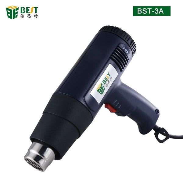 

1600w handhold air heat gun temperature adjustable air anti-slip handle blowing knob adjustable thermostat