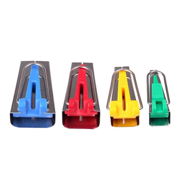 

станок шитье лоскутное хемминг швейные инструменты 1 комплект / 4шт ткань clover bias tape maker binding наборы инструментов, Black