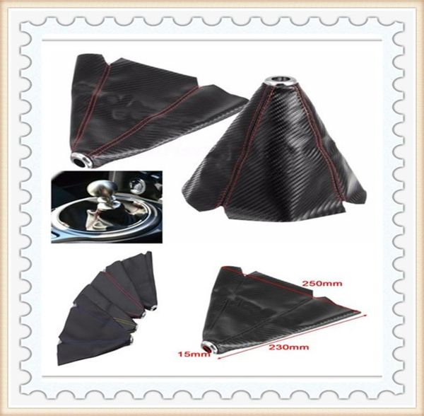 

fiber leather gear knob automatic shifter boot cover for focus 2 3 4 kuga escape fiesta ecosport mondeo fusion