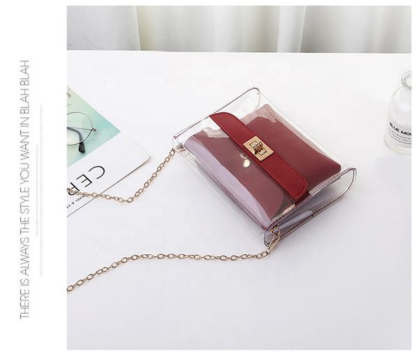 

прозрачные прозрачные маленькие женские сумки мода плечо crossbody женские сумки