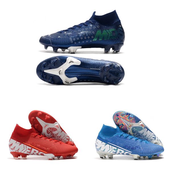 

mens superfly 7 elite se fg high help soccer first line leats ronaldo cr7 outdoor football boots mercurial vapors 13 elite sg