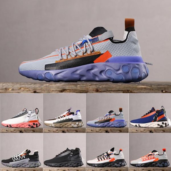 

mens react runner mid wr ispa element 87 breathable running shoes womens designer sneakers sports trainer shoes 36-45