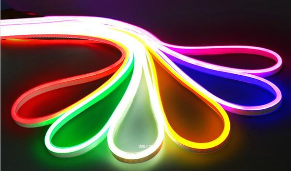 2019 110v Neon Led Flexible Light Outdoor Waterproof Living Room Ceiling Light Strip Holiday String Lights Decorative Lamp Tape Soft Neon Belt From