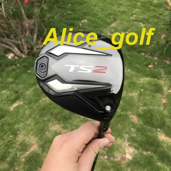 

2019 New golf driver TS2 driver 9.5 or 10.5 degree with Graphite TourAD IZ6 stiff shaft headcover wrench golf clubs