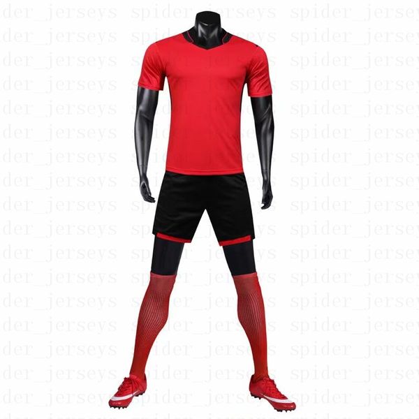 

2019 New Men's Sports Football uniform 2018 DIY Customized Putuan Training Suit Breathable Short Shirt 52525