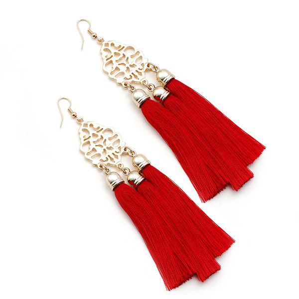 

3 пары серег из гипоаллергенного сплава с кисточкой, серьги, бижутерия, подарок высокого класса для вечеринок, сделанный в китае, Silver