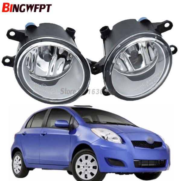 

2pcs/set (left + right) car styling high quaity halogen lamps fog light for yaris hatchback 2009-2011