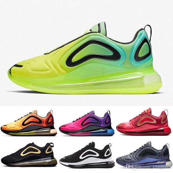 

2019 designer shoes total eclipse sunset northern lights day mens womens luxury moon throwback future running, Black