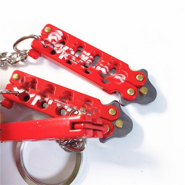 

Sup butterfly Брелок для ключей Маленький ножик для ключей от машины 15сс