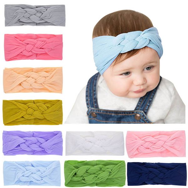 

baby headbands bows newborn designer headband girls designer headbands soft kids headband baby turbans hair accessories a4712, Slivery;white