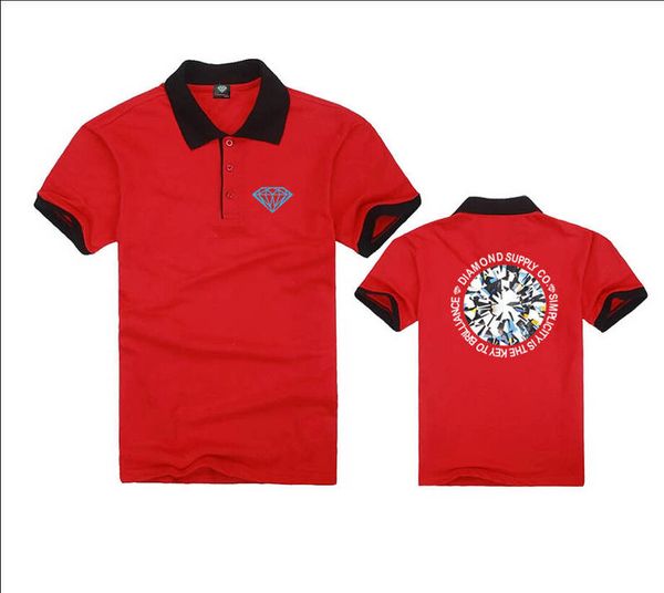 

k1855874 mens fashion polo t-shirts casual fitness skate swag marcelo color black bule red, White;black