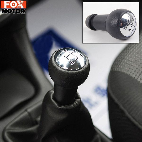 

car styling 5 speed gear shift knob manual lever for 106 107 205 206 306 406 307 308 3008 for picasso c1 c2 c4