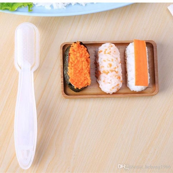 

portable plastic handheld sushi mould originality practical safety diy maker rice mold kitchen gadgets tools 3ms ff