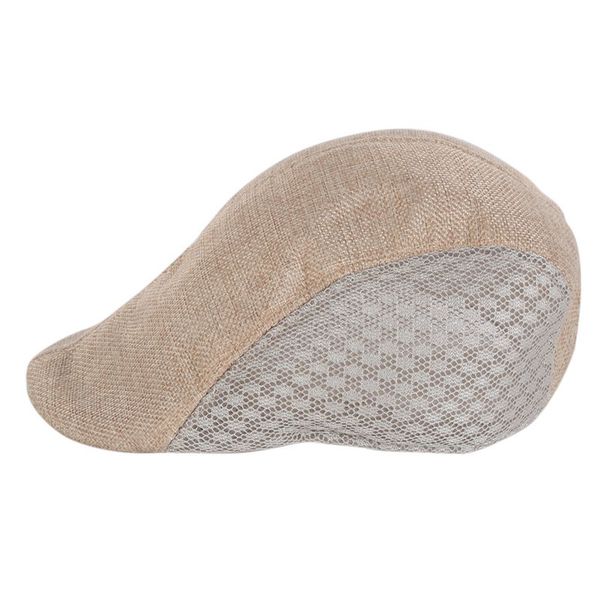

мода мужчины козырьки утконос flat hat summer newsboy стиль полые caps, Blue;gray