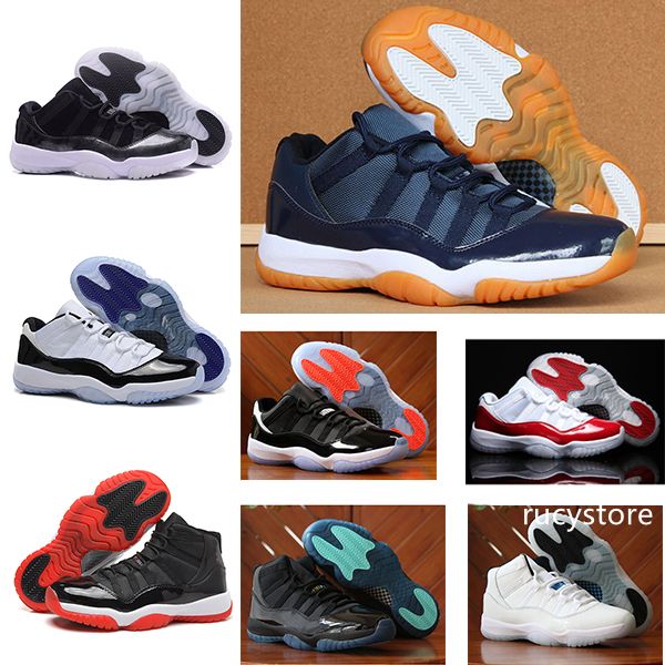 

basketball shoes 11s concord 45 platinum tint cap and gown prom night gym red bred legend blue mens trainers sports sneakers size 36-47