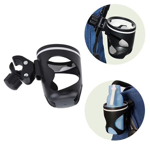 

baby carriage cup holder child bicycle bike cart bottle rack 360 rotatable for pushchair by stroller accessories