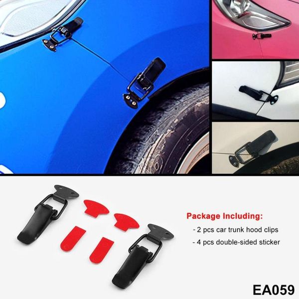 

car modification universal safety buckle lock clip kit bumper hook modified enclosure lock buckle