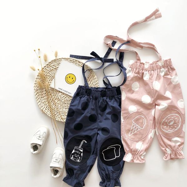 

tonytaobaby autumn dresses new kids baby dresses children's pointed belt trousers girl pants cotton, Blue