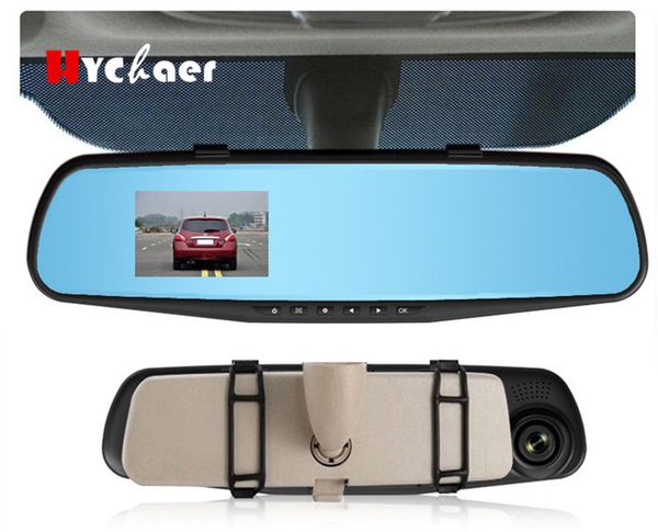 

2,8-дюймовый ночного видения автомобильный видеорегистратор камера заднего вида зеркало digital video recorder авто видеокамеры тире cam fhd