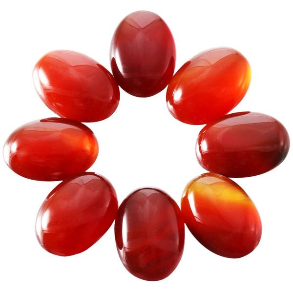 

natural red agat e carnelian bead cabochon 8x10mm,10x14,12x16,13x18,18x25,22x30mm oval gem stone cabochon ring face,10pcs/lot
