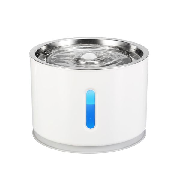 Acheter Bol électrique Potable De Chien Chat De Fontaine Deau Danimal Familier électrique électrique Automatique De La Lèvre 24l Avec Led Ligtht