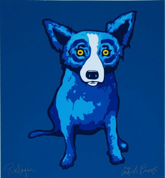 

george rodrigue blue dog lil home decor handcrafts /hd print oil painting on canvas wall art canvas pictures 200113