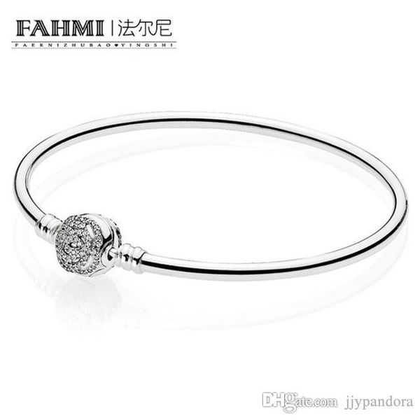 

hywo 100% 925 sterling silver limited collection rose inlaid gemstone elegant women's bracelet suitable gift 590748cz, Black