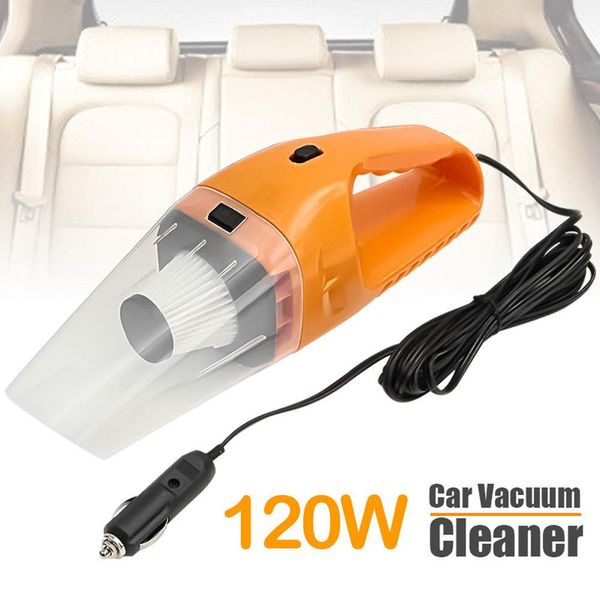 Mini 120W Portable Car Vacuum Cleaner Handheld Super Suction Vaccum Cleaner UK