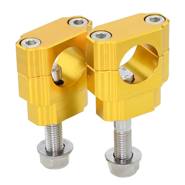 

1-1/8" clamps front motorcycle parts unassembled fat bars mount modified handle riser kit repair replace aluminum oversize rear