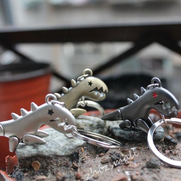 

wholesale 1pcs creative cartoon bear bear keychain keyring key chain ring key fob holder men's gift, Silver