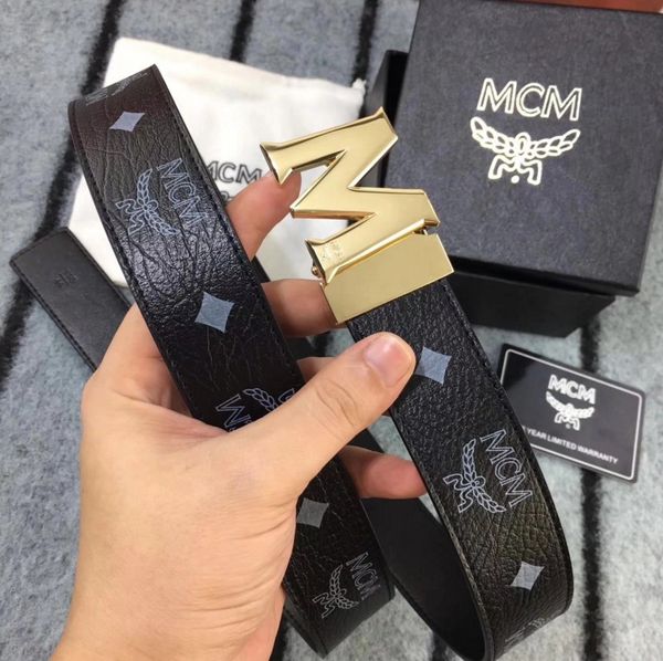 

2019 fa hion de igner 13 letter belt leather woman belt for men and women trap jean lady luxury 13 belt 13 mcm 13 jean wai t belt, Black;brown