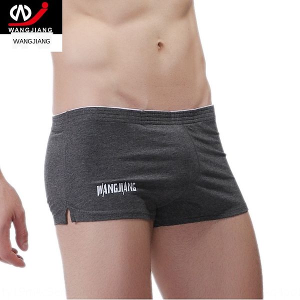 

boxer shorts solid color shorts and underwear pure cotton breathable slim young fashion men's underwear men's, Black;white