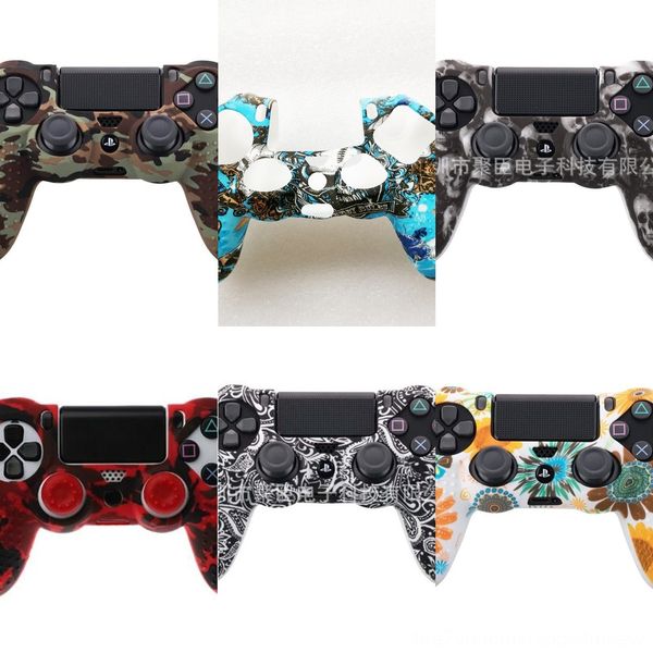 

xexgp защитный чехол 4 для playstation silicone slim pro ps4 controller cases нескользящая резиновая гелевая кожа мягкая обложка shell hoesj