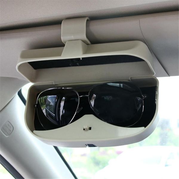 

car glasses box storage holder sunglasses case for automobile sunshade board bills glasses clip storage box