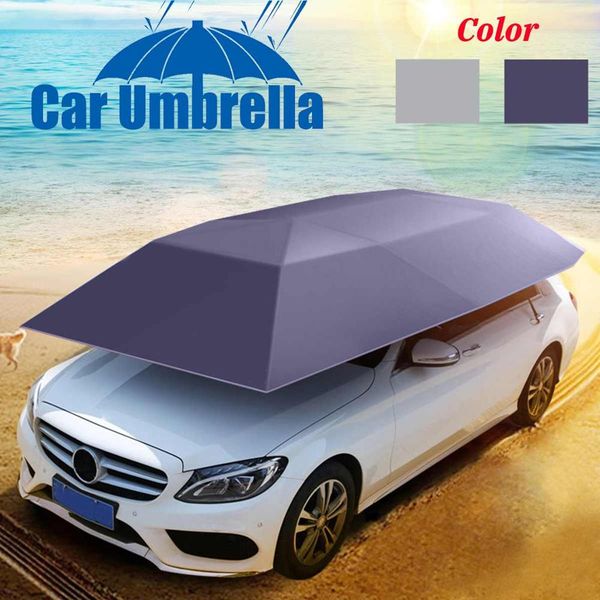 

car tent roof cover umbrella foldable oxford cloth car tent waterproof dustproof anti-uv protection umbrella sun shade cover