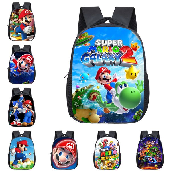 

super mario bros kids backpacks 8 designs super mario 3d printed kids backpack student schoolbags designer backpack ss326